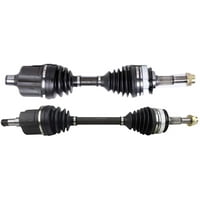 Bodeman 2PC Front LEFT /& RIGHT CV Axle Drive Shaft Assembly for 1984-1987 Honda Civic